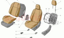 FRONT SEATS: TRIM PANELS (09401)