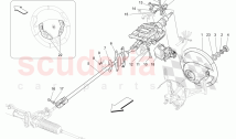 STEERING COLUMN AND STEERING WHEEL UNIT