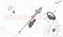 STEERING COLUMN AND STEERING WHEEL UNIT (05001)