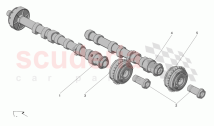 RH CYLINDER HEAD CAMSHAFTS