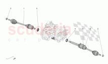 FRONT ELECTRIC AXLE - AXLE SHAFTS (01041)
