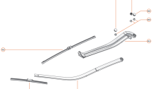 14 - WIPERS AND WASHER SYSTEM - 14.2 - WINDSCREEN WIPER ARMS