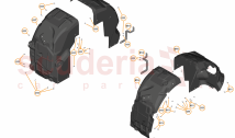 14 - LINERS & NVH - 14.2 - REAR WHEELARCH LINERS