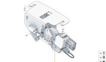 9 - CLOSURES ANCILLARIES - 9.6 - TAILGATE/ENGINE COVER LATCH