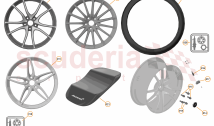 19 - SUSPENSION - WHEELS & TYRES FRONT - 19.1 - WHEEL &TYRE ASSEMBLIES FRONT