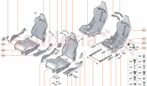 41 - INTERIOR SYSTEMS - 41.8 - SEAT COMPONENTS & HARDWARE