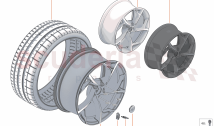 16 - SUSPENSION - 16.10 - WHEEL AND TYRE ASSEMBLIES FRONT LEFT