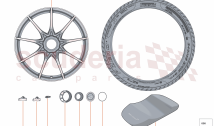 17 - SUSPENSION - 17.11 - WHEEL AND TYRE ASSEMBLIES FRONT LEFT