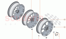 18 - SUSPENSION - 18.11 - WHEEL AND TYRE ASSEMBLIES FRONT LEFT