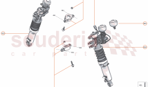 17 - SUSPENSION - 17.1 - DAMPER & ACTUATOR ASSEMBLIES FRONT