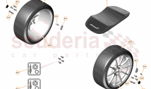 19 - SUSPENSION - WHEELS AND TYRES FRONT - 19.1 - WHEEL AND TYRE ASSEMBLIES FRONT