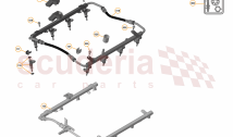 16 - F1 - POWER UNIT - 16.11 - 01 - POWER UNIT - FUEL RAIL + INJECTORS - 12C