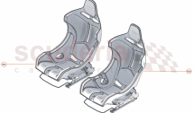 48 - INTERIOR SYSTEMS - 48.7 - SEAT ASSY - SLW RACE SEAT