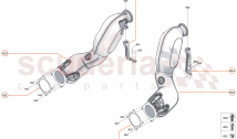 42 - EXHAUST - 42.1 - LINK PIPE / CATALYST ASSEMBLY