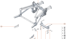 3 - REAR STRUCTURES - 3.1 - REAR FRAME