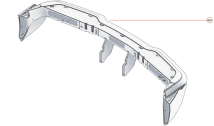 11 - EXTERIOR ORNAMENTATION - 11.8 - REAR BUMPER