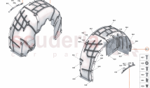 17 - LINERS AND NVH - 17.2 - REAR WHEELARCH LINERS