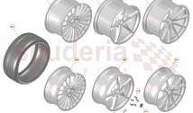 8 - B3 - WHEELS AND TYRES - 8.1 - 01 - WHEEL ASSEMBLY
