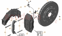9 - C1 - BRAKE SYSTEM - 9.3 - 04 - REAR BRAKE DISCS AND CALIPERS