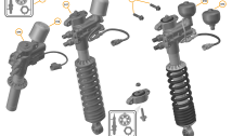 19 - SUSPENSION - REAR - 19.1 - DAMPER & ACTUATOR ASSEMBLIES REAR