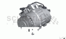 Air-conditioner compressor