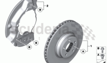 FRONT BRAKE-BRAKE DISC