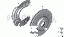 FRONT BRAKE-BRAKE DISC