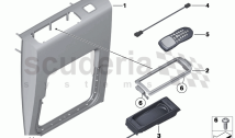 Bluetooth telephone, rear door
