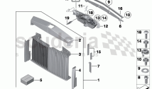 Radiator grill / radiator figure