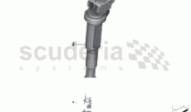 Ignition coil/spark plug