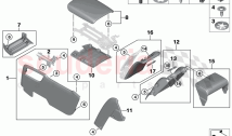 Mntg parts centre console rear comp (1)