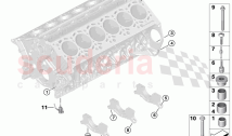 Engine block mounting parts (1)