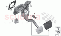 Pedal assembly automatic transmission (1)