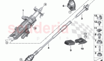 Add on parts electr steering column adj (1)
