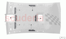 Light module starlight headliner (1)