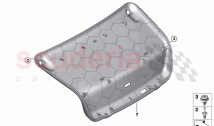 Trim panel trunk lid (1)