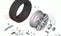 Light alloy wheel styling 807 (1)