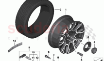 Light alloy wheel styling 849 (1)