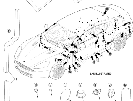 Photo of BAFFLE FOAM 10x15 mm AD43 28110…