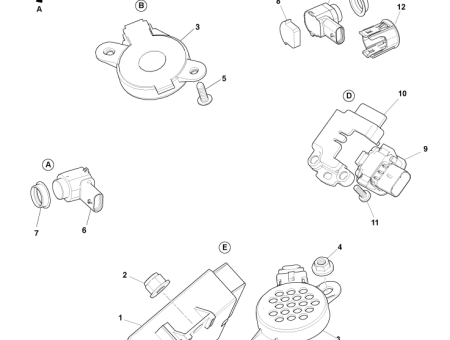 Photo of PARKING AID SENSOR 9G92 15K859…