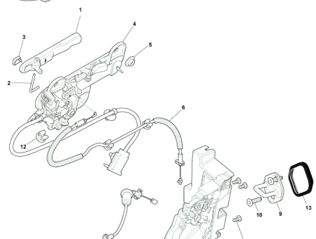 Photo of CBL ASSY DR OS H AD43 221A00…