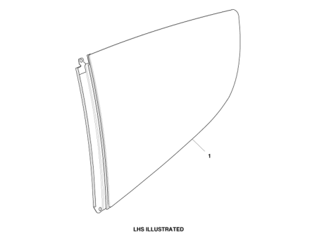 Photo of RR QTR GLASS RH CPE 4G43 N29750…