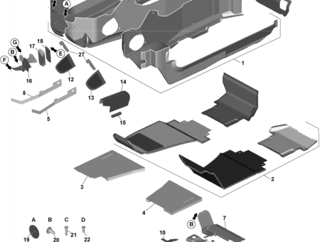 Photo of KIT ASSY SD CRPT RHD CD33 281B10…