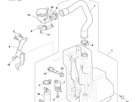 Photo of RESERVOIR MOTOR ASSY WITH HEADLAMP WASH 6G33 17B613…
