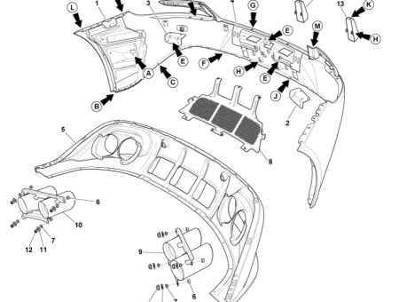 Photo of DIFF RR BUMPER CARBO HD33 17E955…