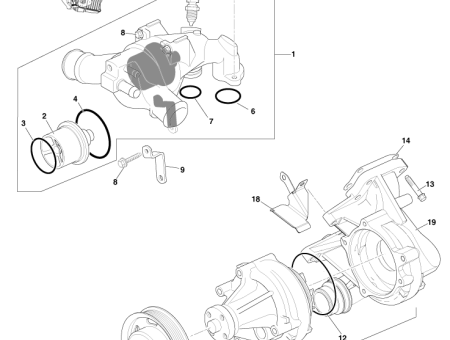 Photo of HSG CONN ASY ENG T 8G43 8A586…