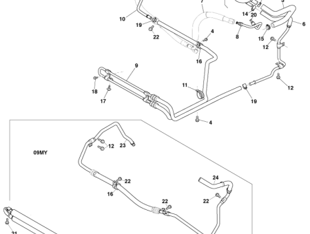 Photo of TUB ASY PWR STNG RTN 8D33 3F558…