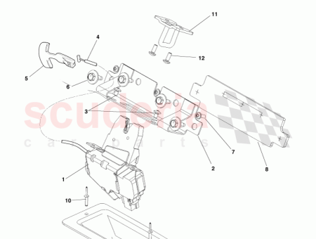 Photo of Cover Tailgate Latch 4G43 432A30…