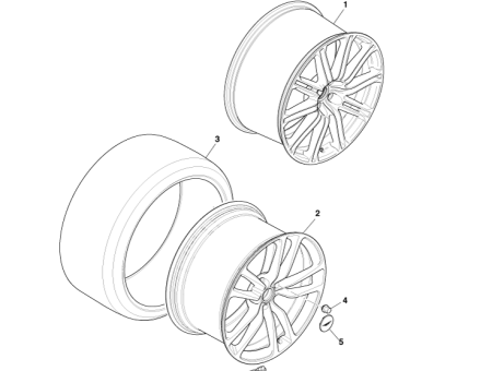 Photo of RR WHL GRAPHITE 20in 8D33 1007…