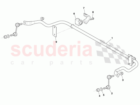 Photo of BUSH REAR ANTI ROLL BAR 8D33 4A037…